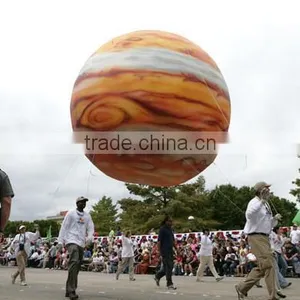 15ft Diameter Giant Inflatable Jupiter Balloon Helium Inflatable Planet Balloon Ball thumbnail-1