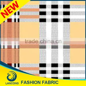 2016 LANCONG Factory Outlet Polyester Microfiber Fabric for Neckties Bedspread Fabric African Print Bedding Fabric thumbnail-1