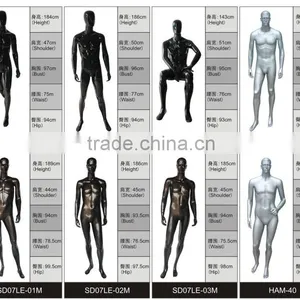 New Style High Quality Brand Clothes Display Custom Sexy Lifelike Male Mannequins thumbnail-3
