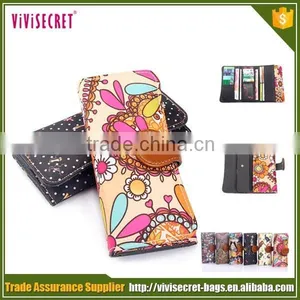 Vivisecret Korean Style Women Nice Flower Purse 2016 New Design Fashion Women Wallet thumbnail-3
