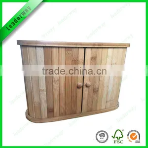 Totally Bamboo Durable and Double Large Bread Box for Food Storage thumbnail-2