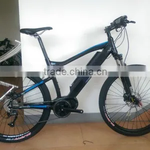 29" Mountain Electric Bike With Bafang Max Mid Central Motor Torque Sensor Fuction ( HJ-m21 Central Max System ) thumbnail-2