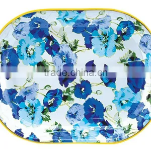 Oval Golden Line Fruit Tray thumbnail-1