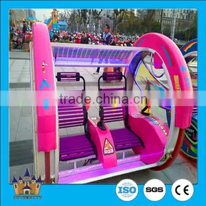 Fantastic Mini China Attraction Electronic Happy Car / Leswing Car For 2 Persons thumbnail-2