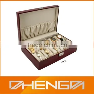 Good Quality PU Leather Cufflink Box Custom Made in China thumbnail-2