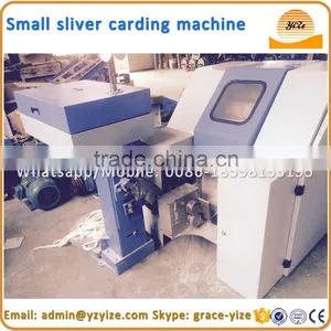 Cotton Sliver Making Machine Carding Machine for Wool Slivering thumbnail-3