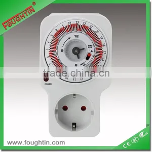 Electric Timer Switch With eu Socket Mechanical Timer thumbnail-1