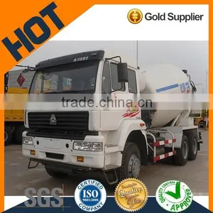 Sinotruk 340hp 6*4 Concrete Mixer Truck With 10 Cubic Meters Capacity thumbnail-1