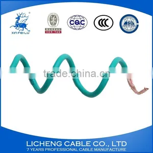 Copper Core Green PVC Insulated Flexible Electrical Wire and Cable -BVR(6mm2) thumbnail-6
