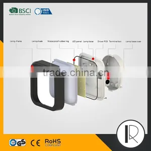 050905 Factory Directly Contemporary Lampholder 10w Middle Size Outdoor Classic Led Decorative Led Home Bulkhead Wall Light thumbnail-6