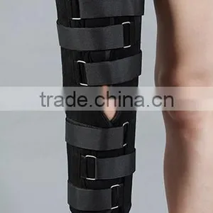 Black Knee Fixed Set / Soft Tissue Injures Protective Medical Knee Brace thumbnail-1