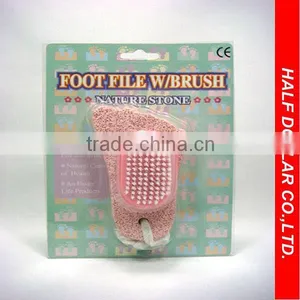 Favorites Compare Foot File With Pumice Stone/foot Scrub Pedicure Care For One Dollar Item thumbnail-1