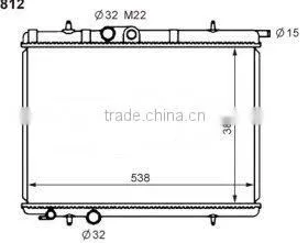 Auto Radiator for PEUGEOT 206 thumbnail-1