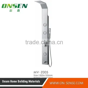 Hot Style Black Shower Panel With Massage Jets thumbnail-6