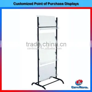 Promotional Wrought Iron Wire Outdoor Magazine Rack thumbnail-1