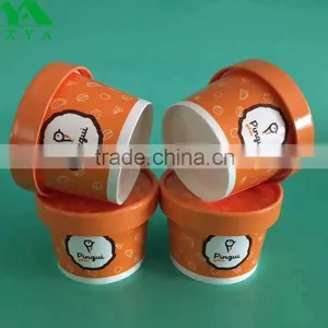 Dessert Gelato Paper Cups With Paper Lids thumbnail-3