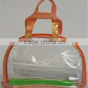Wholesale Custom Design Clear Pvc Travel Bag thumbnail-2