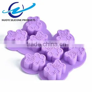 Food-grade Bear Shape Silicone Cake Mould thumbnail-6