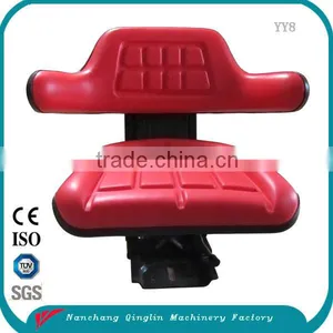 Wrap Around Red PVC Tractor Seat for Sale thumbnail-1