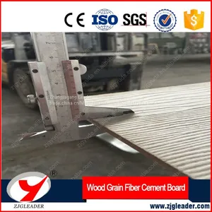 Wood Grain Fiber Cement Both Internal External Wall Cladding thumbnail-5