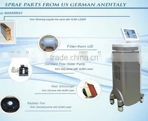 Cooper Radiator Laser Diode 808nm Alma Laser Hair Removal Machine for Sale thumbnail-1