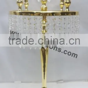 Gold Plated Candelabra and Centerpieces for Wedding Manufactured by Royal De Wajidsons in India thumbnail-5