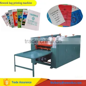 Neweek 3 Colors for Chemical pp Polythene Woven Bag Printing Machine thumbnail-1
