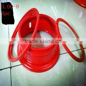 Forklift 3.00-8 3PC Jiujiu Wheel Rim thumbnail-1