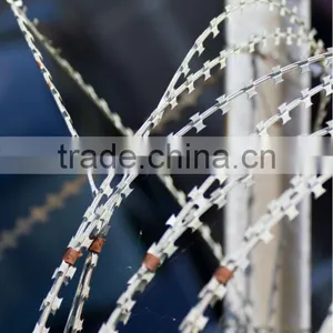 (high Quality)Galvinized Razor Barbed Wire(factory) thumbnail-6