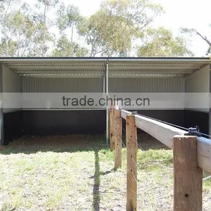 Steel Frame Horse Barn Horse Shelter thumbnail-5