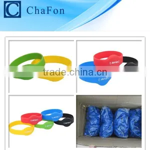 PVC/silicon/woven RFID Wristband/bracelet for Party Activities Fitness Wristband thumbnail-3