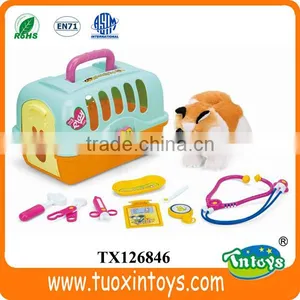 Lifelike Plush Cat Toys With Pet Cage thumbnail-1