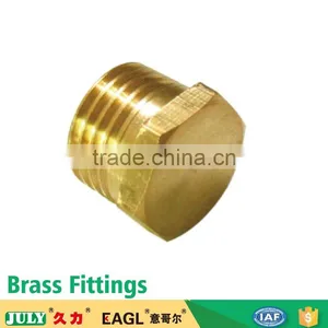 New Products JULY Wholesale Plug Brass Pex Pipe Fittings thumbnail-1