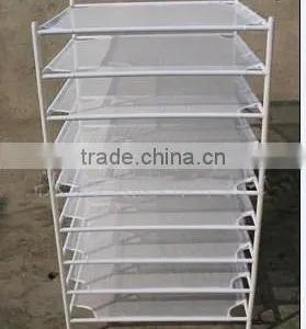 Square Herb Drying Rack Stackable Hydroponics Net Plant Rack thumbnail-1