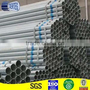 2 Inch ASTM A53 Gr.B Schedule40 Galvanized Steel Tube thumbnail-1