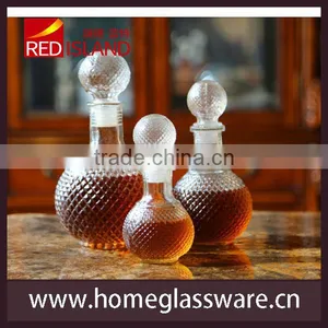 250ml Luxurious Glass Whisky Decanter With Glass Stopper thumbnail-1