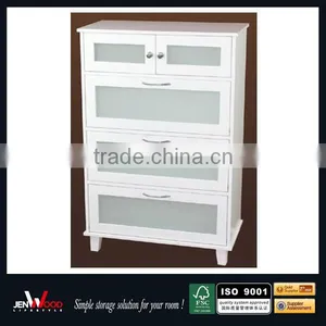 Floor Standing Glass Bathroom Cabinet thumbnail-1