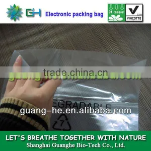 100% Biodegradable Plastic PLA Bag for Packing Electronic Items thumbnail-1