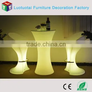 Battery Operated Glowing Furniture/bar Furniture/lighting Led Table thumbnail-1