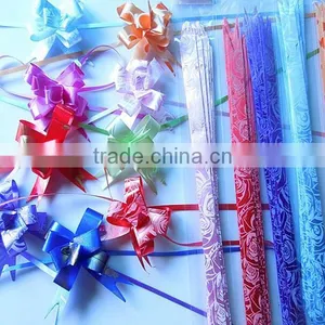 25MM Fashion Handmade Ribbon Flower For Christmas thumbnail-1