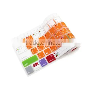 Antibacterial Treated Soft Touch Colorful Microsoft Silicone Keyboard Cover thumbnail-1