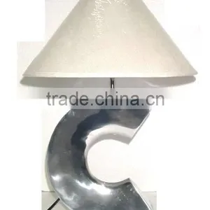 Shining Aluminium C Lamp With Shade thumbnail-1