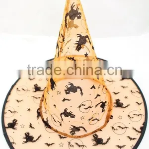 Halloween Tulle Decoration Witch Hat thumbnail-3