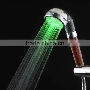 LD8008-A23 Anion Sprinkler Glow Temperature Sensor LED Water Stream Temperature Control Shower Head thumbnail-5