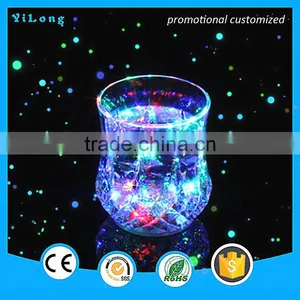 2016 New Popular Bar Glass Transparent Flashing Led Light Cup /hard Plastic Cup/ Lucency Plastic Cup thumbnail-1