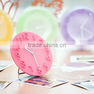 Supply Circular Fashion Desktop Alarm Clock thumbnail-1