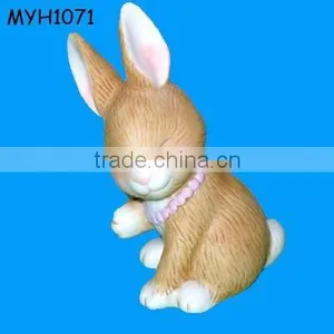 Polyresin Rabbit Statue thumbnail-1
