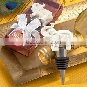 Polyresin Elephant Wine Bottle Stopper thumbnail-1