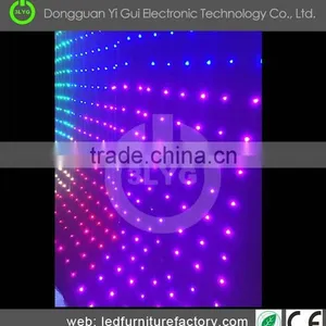 High Quality Indoor Stage Backdrops Video LED Curtain thumbnail-3