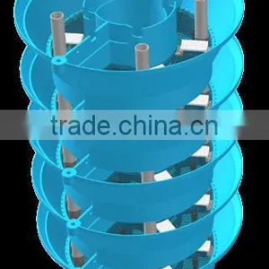 SOL Hydroponics Lamp Post Planter Grow Pots Stackable Flower Lamp Post thumbnail-3